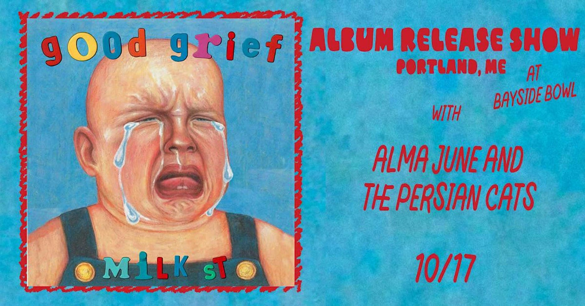 Milk St. & Alma June & The Persian Cats live at Bayside Bowl | all-ages