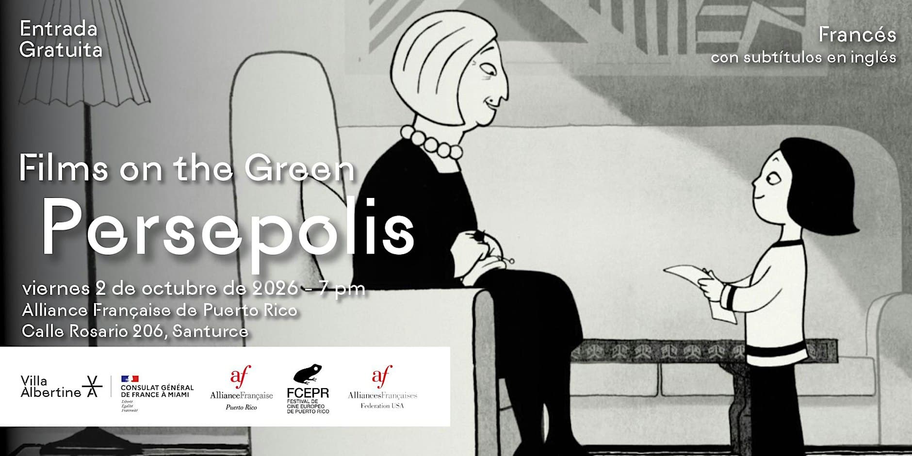 FILMS ON THE GREEN (Noche de Cine) | Persepolis