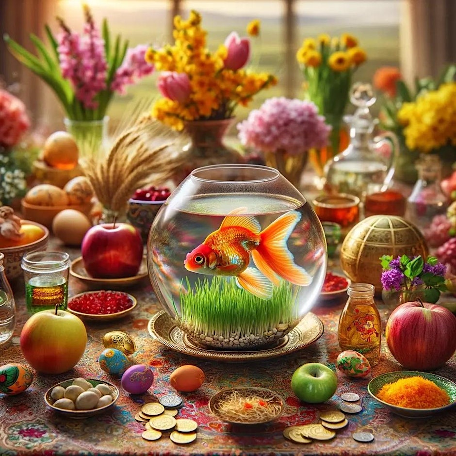 Nowruz (Persian New Year) with Marjan Vahdat, Sahba Aminikia & Friends